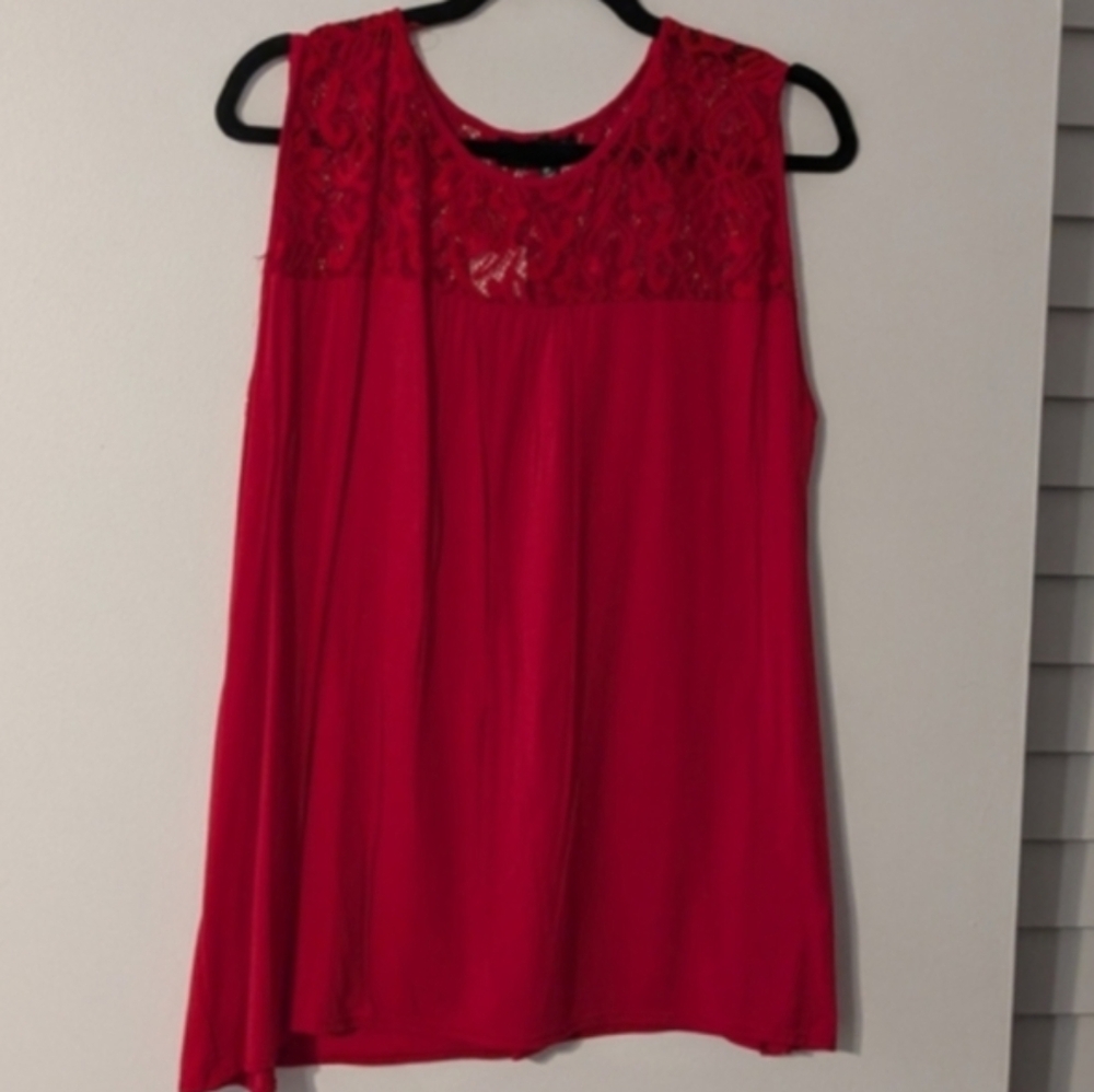 Star Vixen Red Blouse with Sleeves